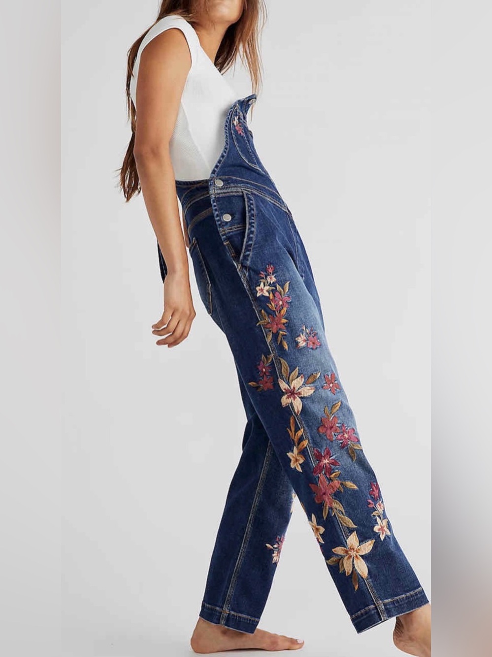 Driftwood Denim “Boyfriend Overall” (DW-O40925A) Women’s Size Small
